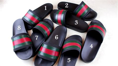 where to gucci flip flop fake|Gucci slides are they real.